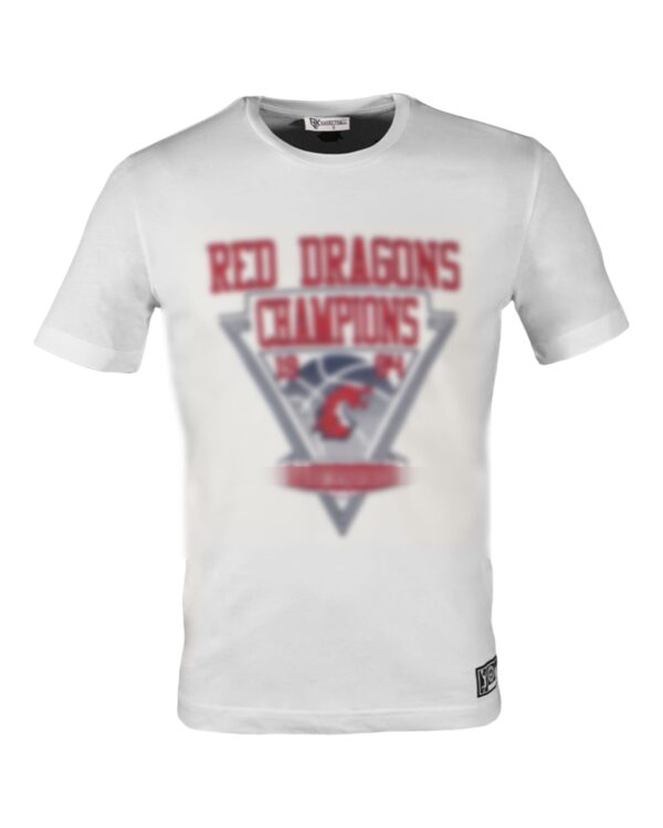 BK RED DRAGON TSHİRT BEYAZ